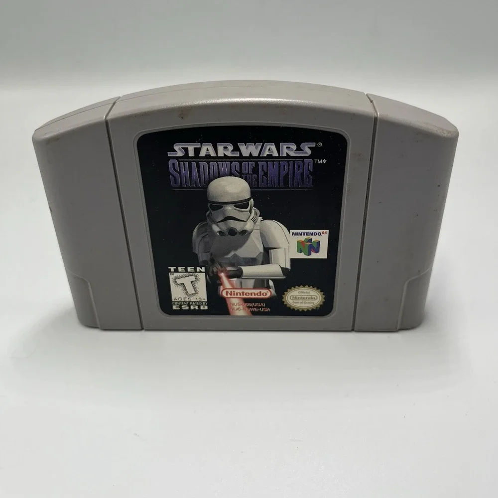 Star Wars: Shadows of the Empire (Nintendo N64, 1996) Authentic Tested Working